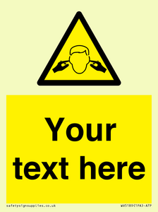 WV5189: Custom Noise Hazard Sign