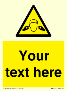 WV5189: Custom Noise Hazard Sign