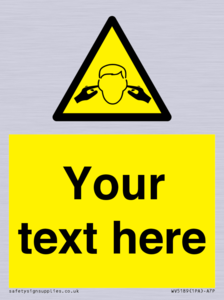 WV5189: Custom Noise Hazard Sign