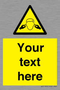 WV5189: Custom Noise Hazard Sign