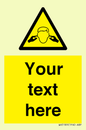 WV5189: Custom Noise Hazard Sign