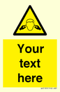 WV5189: Custom Noise Hazard Sign