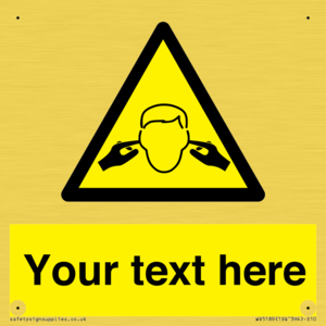 WV5189: Custom Noise Hazard Sign