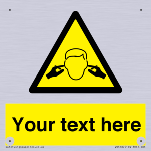 WV5189: Custom Noise Hazard Sign