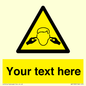 WV5189: Custom Noise Hazard Sign