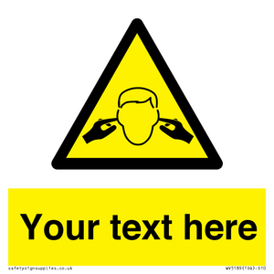 WV5189: Custom Noise Hazard Sign