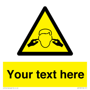 WV5189: Custom Noise Hazard Sign