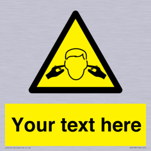 WV5189: Custom Noise Hazard Sign