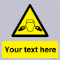WV5189: Custom Noise Hazard Sign
