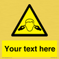 WV5189: Custom Noise Hazard Sign