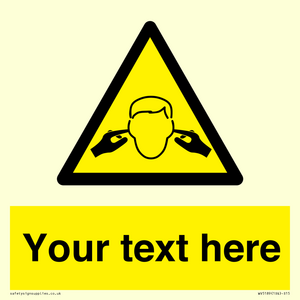WV5189: Custom Noise Hazard Sign