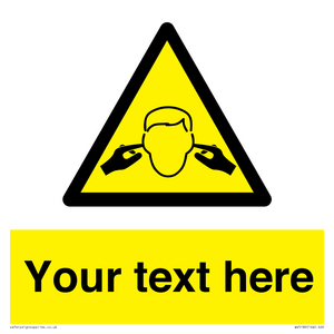 WV5189: Custom Noise Hazard Sign
