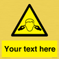 WV5189: Custom Noise Hazard Sign