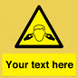 WV5189: Custom Noise Hazard Sign