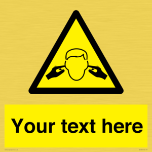 WV5189: Custom Noise Hazard Sign