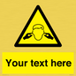 WV5189: Custom Noise Hazard Sign