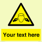 WV5189: Custom Noise Hazard Sign