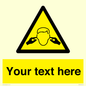 WV5189: Custom Noise Hazard Sign