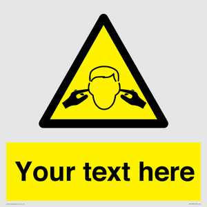 WV5189: Custom Noise Hazard Sign