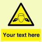 WV5189: Custom Noise Hazard Sign