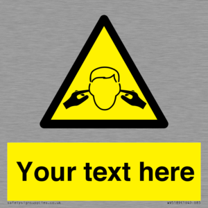 WV5189: Custom Noise Hazard Sign