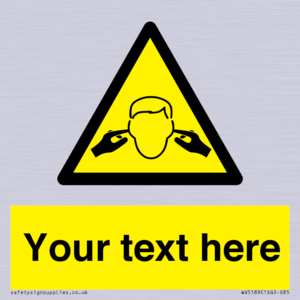 WV5189: Custom Noise Hazard Sign