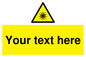 WV5190: Custom Optical Radiation Sign