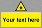 WV5190: Custom Optical Radiation Sign