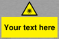 WV5190: Custom Optical Radiation Sign