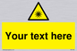 WV5190: Custom Optical Radiation Sign
