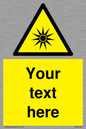 WV5190: Custom Optical Radiation Sign