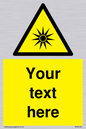WV5190: Custom Optical Radiation Sign