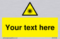 WV5190: Custom Optical Radiation Sign