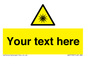 WV5190: Custom Optical Radiation Sign