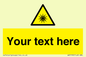 WV5190: Custom Optical Radiation Sign