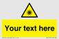 WV5190: Custom Optical Radiation Sign