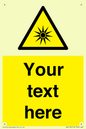 WV5190: Custom Optical Radiation Sign