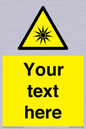 WV5190: Custom Optical Radiation Sign
