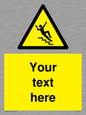 WV5191: Custom Slippery Stairs Sign