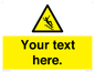 WV5191: Custom Slippery Stairs Sign