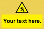WV5191: Custom Slippery Stairs Sign