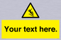 WV5191: Custom Slippery Stairs Sign