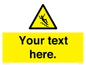 WV5191: Custom Slippery Stairs Sign