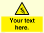WV5191: Custom Slippery Stairs Sign