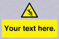 WV5191: Custom Slippery Stairs Sign