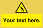 WV5191: Custom Slippery Stairs Sign