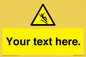 WV5191: Custom Slippery Stairs Sign