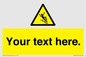 WV5191: Custom Slippery Stairs Sign