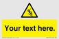 WV5191: Custom Slippery Stairs Sign
