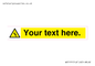 WV5191: Custom Slippery Stairs Sign
